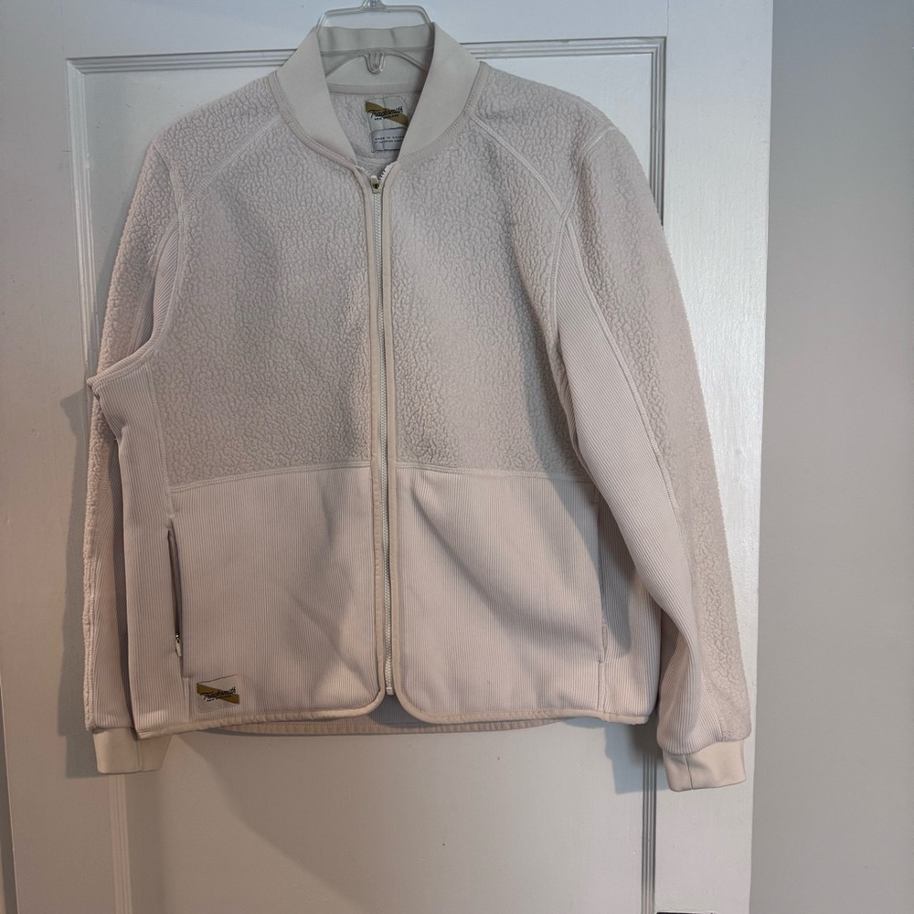 Tracksmith shearling bomber jacket! - image 1